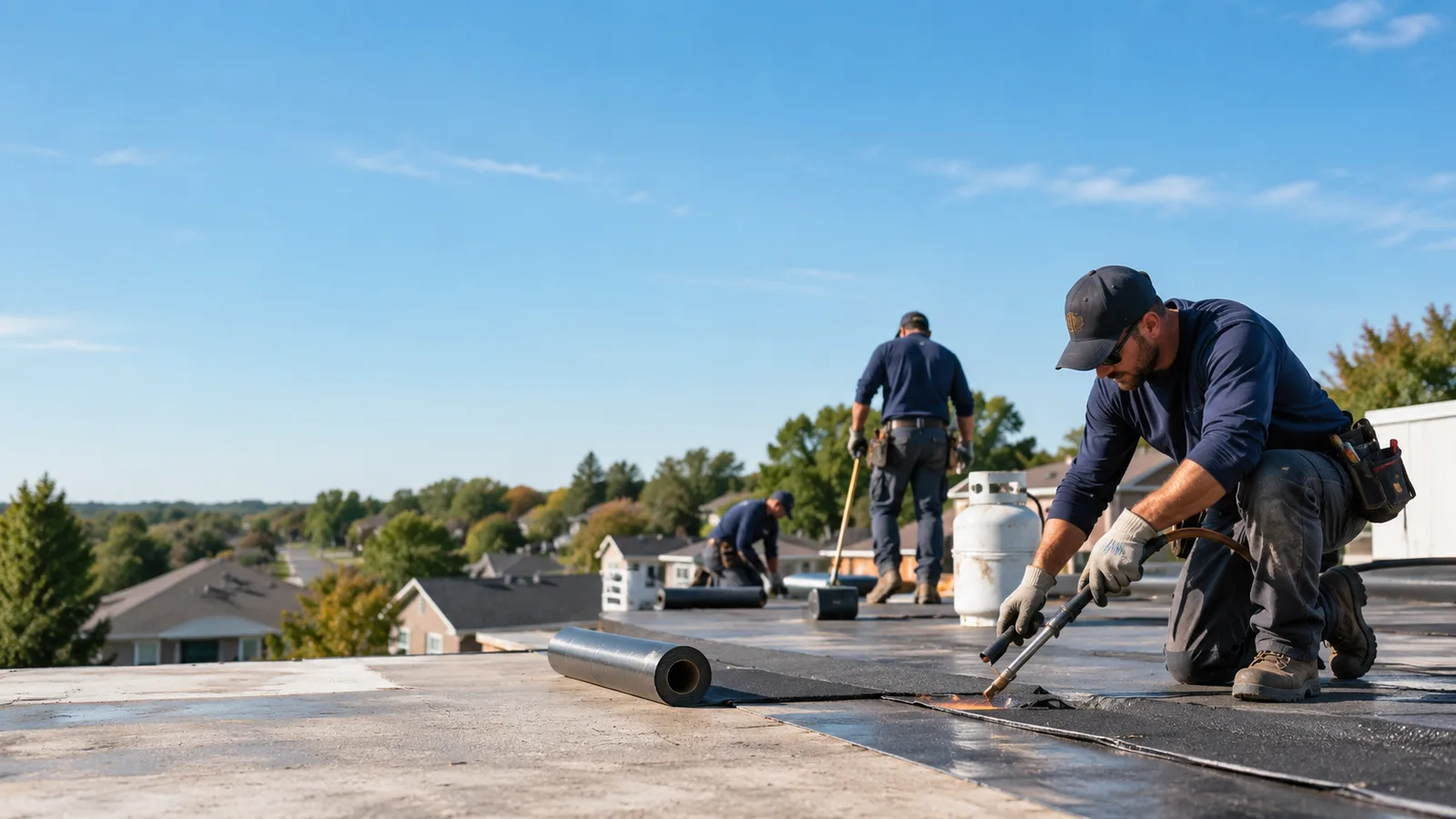 Flat Roof Leak Repair providers in Ferguson, NC